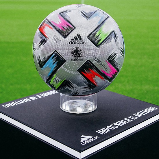 Мяч финального матча чемпионата Европы по футболу 2020 Uniforia от adidas - фото 5