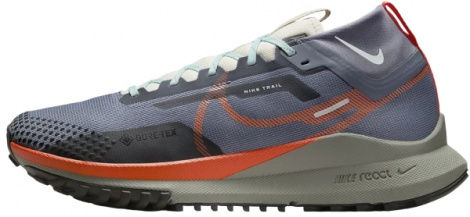 Кросівки для трейлраннінгу Nike REACT PEGASUS TRAIL 4 GTX сіро-жовтогарячі DJ7926-006