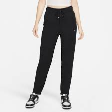 Спортивные штаны женские Nike NS MDRN FLC FT HR PANT черные DV7800-010