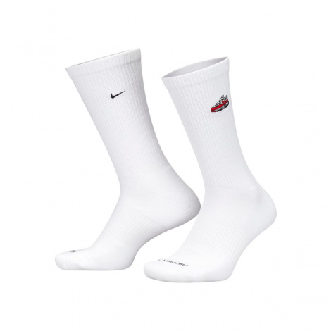 Носки Nike U NK EVERYDAY PLUS CUSH CREW 1 белые FQ0327-100