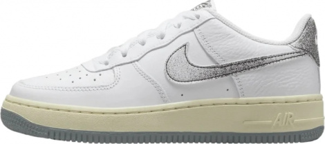 Кросівки підліткові Nike AIR FORCE 1 LV8 3 (GS) біло-сірі DX1657-100