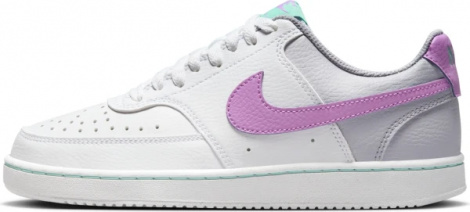 Кросівки жіночі Nike COURT VISION LOW NEXT NATURE біло-сіро-рожеві FN7141-100