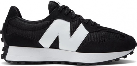 Кроссовки New Balance 327 черно-белые MS327CBW