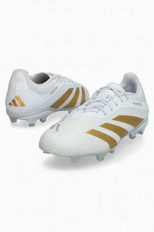 Дитячі бутси adidas Predator Elite FG Junior - Білий