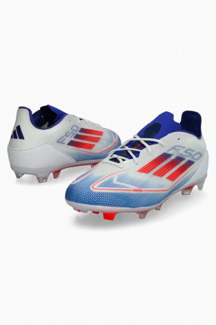 Детские бутсы adidas F50 Pro FG Junior - белый