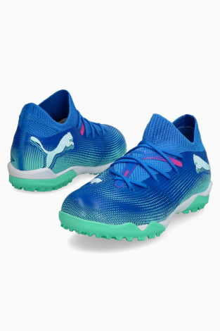 Детские сороконожки Puma Future 7 Match TF Junior - синий