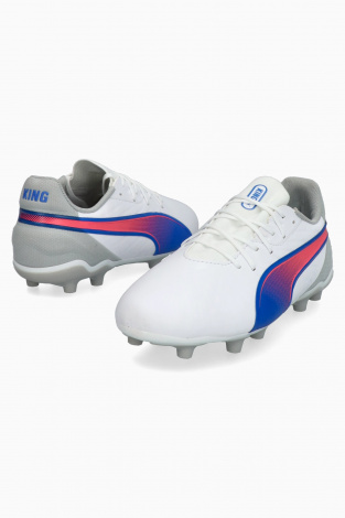 Детские бутсы Puma King Match FG/AG Junior - синий