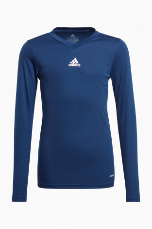 Дитячі термофутболка adidas Team Base Tee Junior - темно-синій