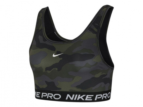 Топ Swoosh Bra Camo Prt
