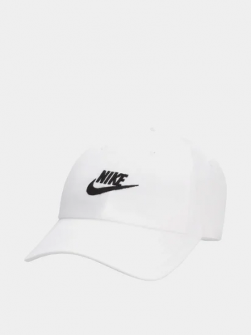 Кепка Nike U CLUB CAP U CB FUT WSH L біла FB5368-100