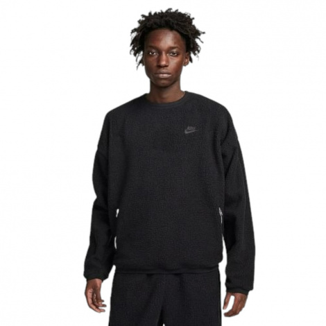 Свитшот Nike M Club+ Sherpa Wntr Crew Black Fb8378-010 M