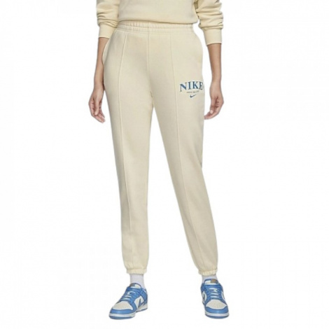 Брюки Nike Womens Fleece Pants Beige Dq5384-113 M