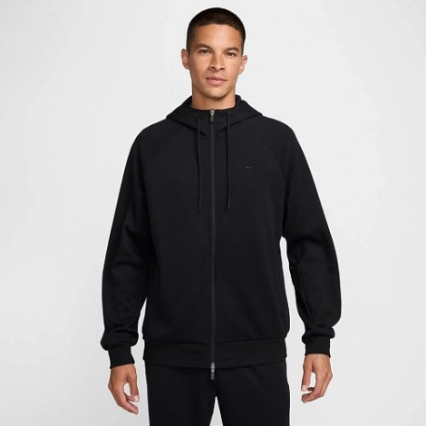 Толстовка Nike PRIMARY FLEECE DRI-FIT UV FULL-ZIP PERFORMANCE HOODIE чорна FZ0967-010