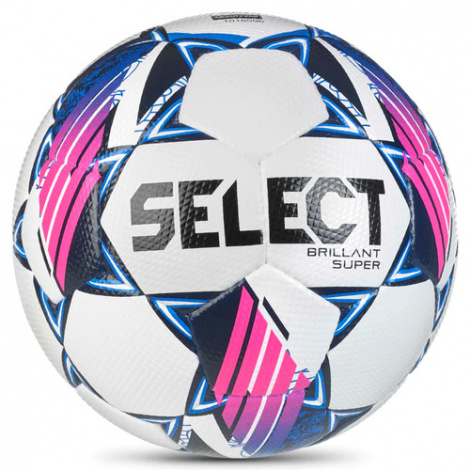 М'яч футбольний SELECT Brillant Super v24 (FIFA QUALITY PRO) White- Blue PFL