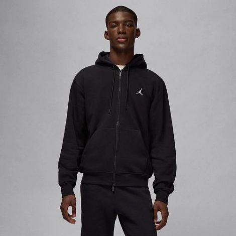 Толстовка Nike JORDAN BROOKLYN FLEECE FULL-ZIP HOODIE чорна FV7289-010