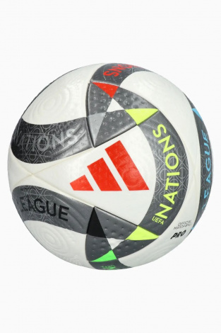 Мяч Футбольный Футбольный Мяч Adidas Uefa Nations League 2024 Pro - Белый Is7441