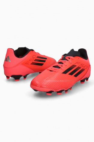 Детские бутсы adidas F50 League MG Junior - красный