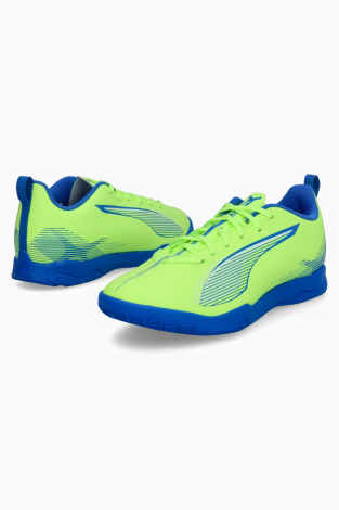 Дитячі футзалки Puma Ultra 5 Play IN Junior - Лаймовий