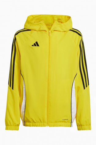 Дитяча вітровка adidas Tiro 24 Windbreaker Junior - жовтий
