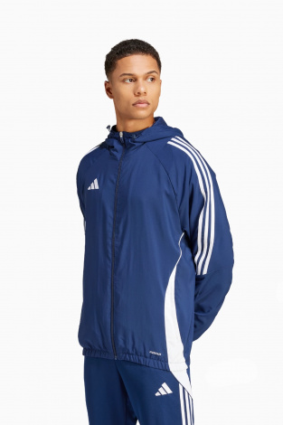 Вітровка adidas Tiro 24 Windbreaker - темно-синій