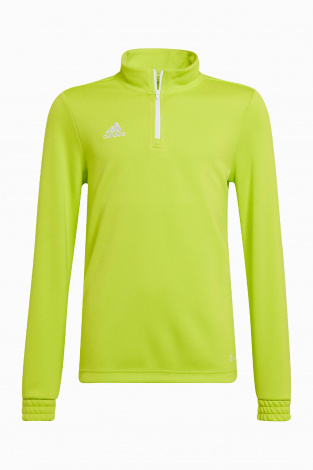 Детская кофта adidas Entrada 22 Training Top Junior - Лаймовий
