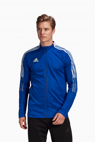 Кофта adidas Tiro 21 Track FZ - синий