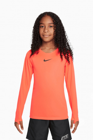 Детская термофутболка Nike Dry Park First Layer LS Junior - красный