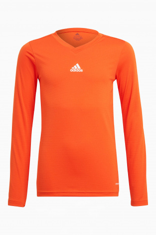 Дитяча термофутболка adidas Team Base Tee Junior - помаранчевий