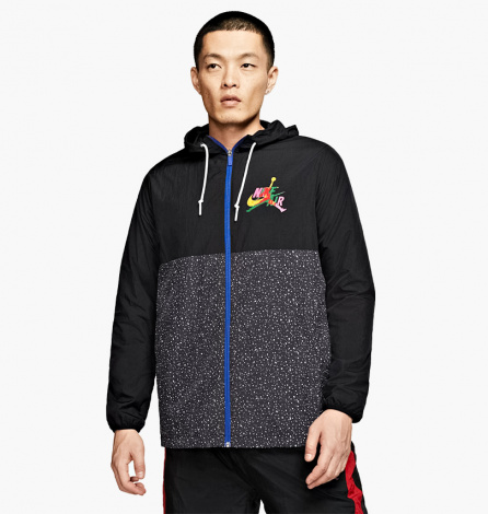 Ветровка Air Jordan Classic Windwear Jacket Grey/Black