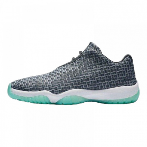 Кроссовки Jordan Future Low Wolf Grey Emerald Rise