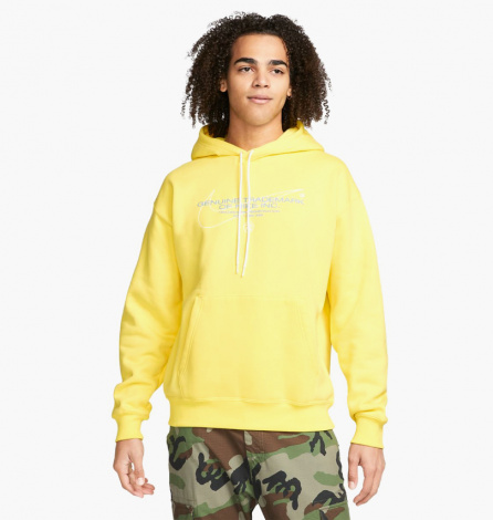 Кофта Nike Sb Fleece Gen Trademark Logo Yellow Strike