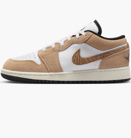Кроссовки Jordan 1 Low Se Brown Elephant (Gs)