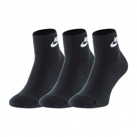 Шкарпетки Nike NSW EVRY ESSENTIAL ANKLE (3 пари) чорні SK0110-010