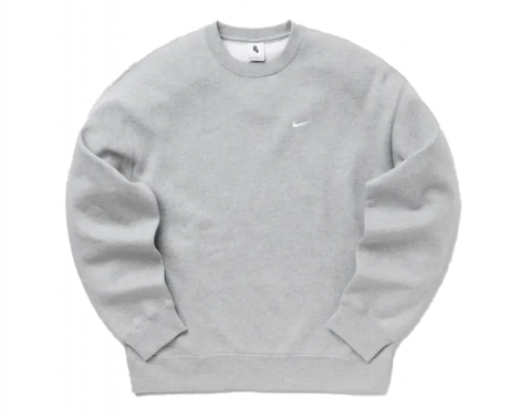Світшот Nike Solo Swoosh Dk Grey Heather/White