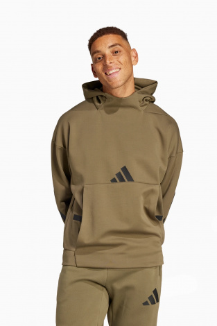 Кофта adidas Z.N.E. - коричневый