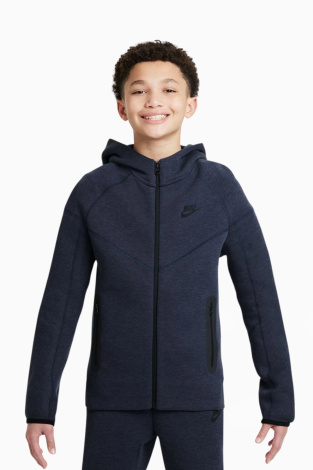 Дитяча кофта Nike Sportswear Tech Fleece Junior - темно-синій