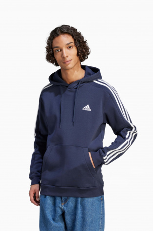 Кофта adidas Essentials Fleece 3S - темно-синій