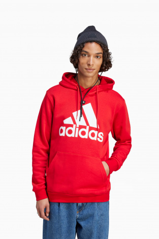 Кофта adidas Essentials Fleece Big Logo - червоний