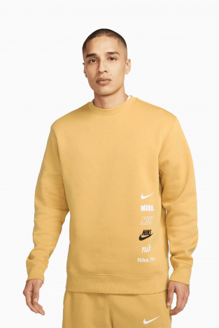 Кофта Nike Club Fleece+ - желтый