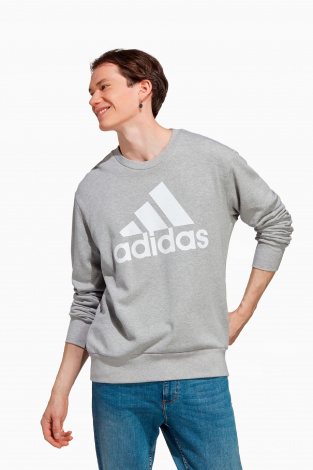 Кофта adidas Essentials Big Logo - Сірий