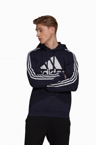 Кофта adidas Essentials Big Logo 3S - темно-синій