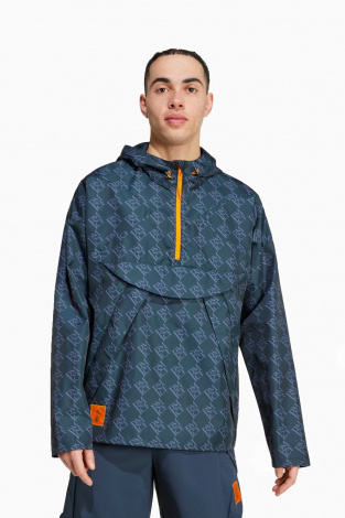 Вітровка adidas Real Madrid 24/25 Seasonal Half-Zip - темно-синій