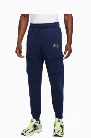 Штани Nike Air Fleece Cargo - темно-синій