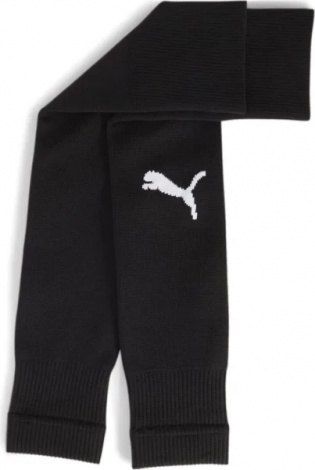 Гетри футбольні без шкарпетки Puma TEAMGOAL SLEEVE SOCK чорні 706028-03