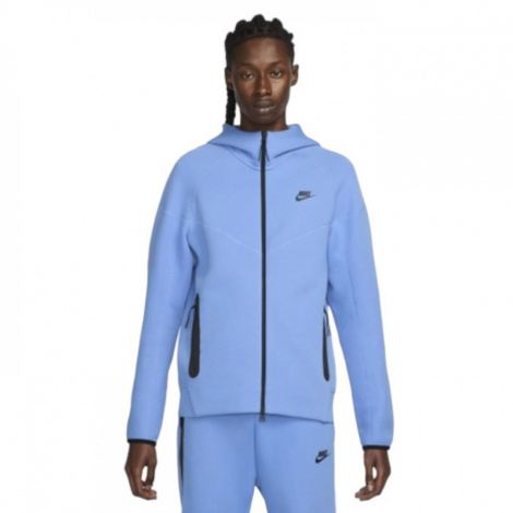 Толстовка Nike M NK TCH FLC FZ WR HOODIE блакитна FB7921-450