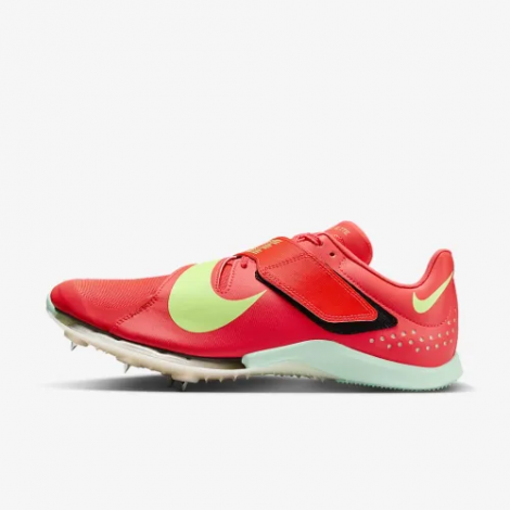Кросівки для стрибків Nike ZOOM LONG JUMP ELITE червоно-салатові FZ9326-600