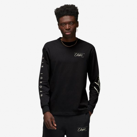 Лонгслів Jordan X Union Mj L/S Tee Black/Coconut Milk