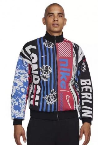 Бомбер Nike Culture Of Football Therma-Fit Full-Zip Soccer Jacket Multi