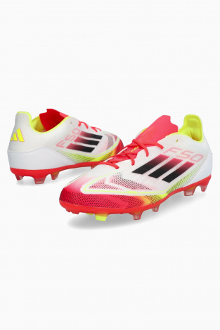 Дитячі бутси adidas F50 Elite FG Junior - Білий