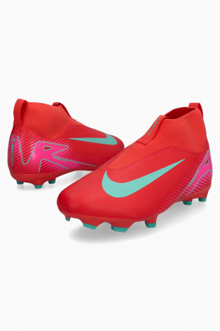 Детские бутсы Nike Zoom Mercurial Superfly 10 Academy FG/MG Junior - красный